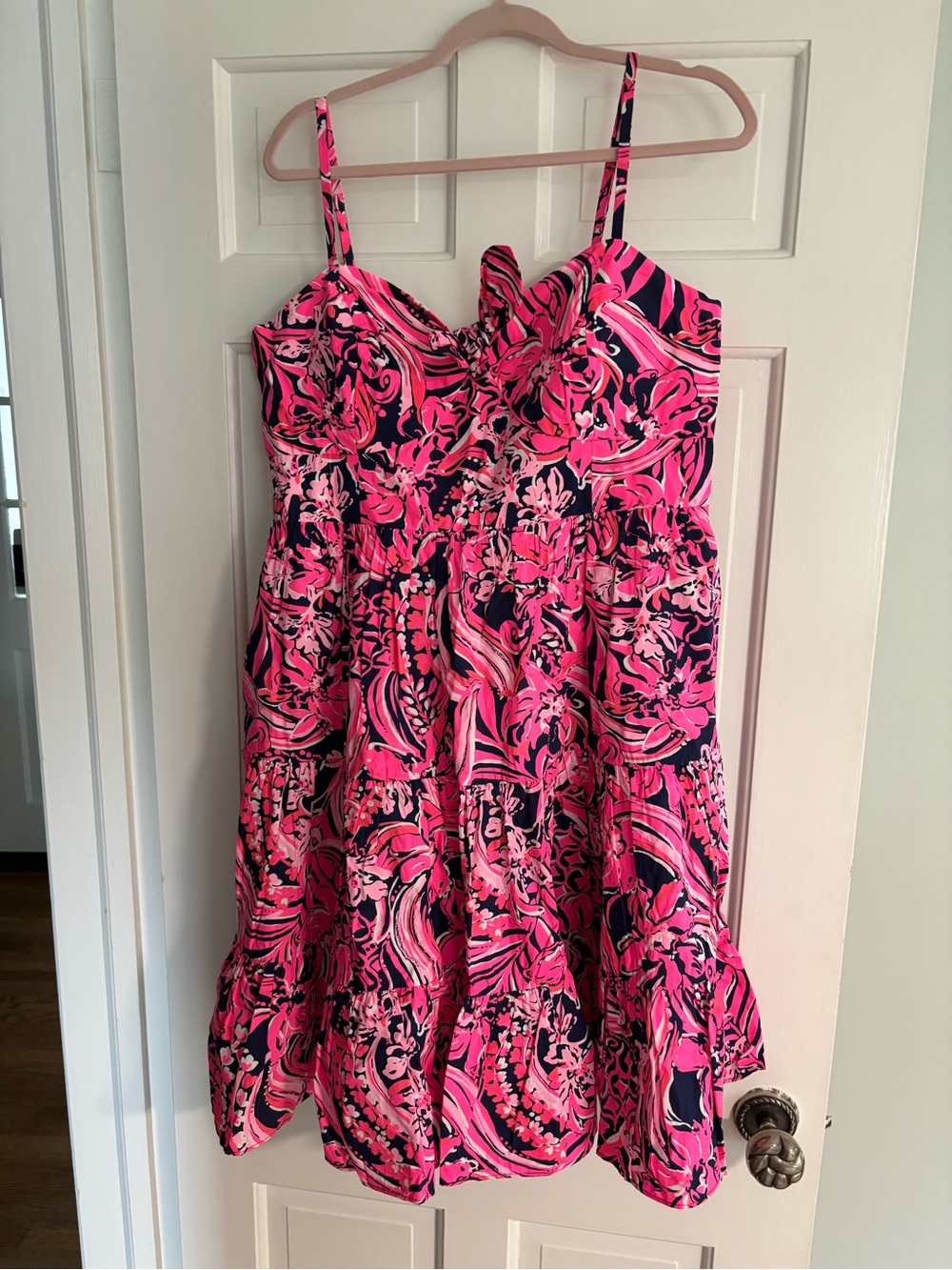 Lilly Pulitzer Adalia Dress- Flirty fins and feather